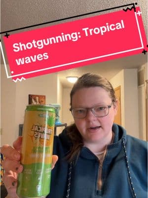 Who needs perfume when you have energy drinks #tropicalwaves #shotgunning #chug 