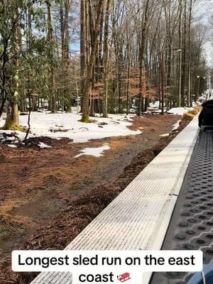 Sled run #fyp #west #westvirginia #westvirginiacheck #wv #blackwater #blackwaterfalls #blackwaterfallsstatepark #sled #sledding #sledrun 