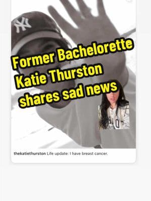 Sending love and light to Katie 🖤 #katiethurston #bachelor #thebachelorette #bachelorette #abc #realitytv #news 