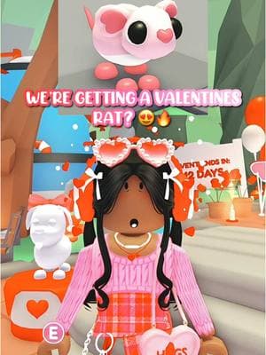 IM SO EXCITED OMGG 😆🎀💌 #adoptme #adoptmeupdate #valentine #adoptmevalentines #adoptmeroblox #viral #valentinerat #newpets #newupdate #teamwork #targetaudience #fyp #preppy #foru 