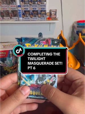 Episode 6: trying to complete the twilight masquerade master set! #fyp #pokemon #twilightmasquerade 