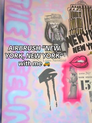 i’m calling nyc’s phone  #airbrushart #airbrushartist 