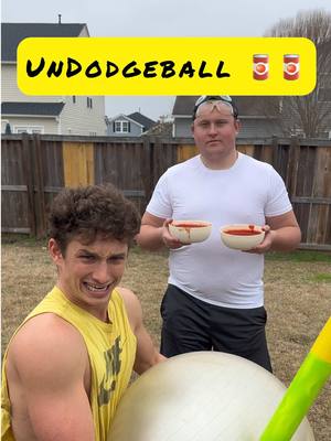 UnDodgeball Game with 🥣 🏈#sports #game #dodgeball #athlete #funny #professional #throw #football @JakeAjemian30 @Max 