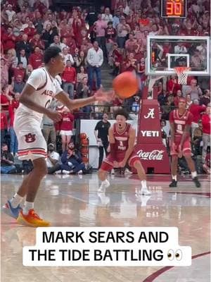 #marksears #alabama #rolltide #mbb #rivalry 