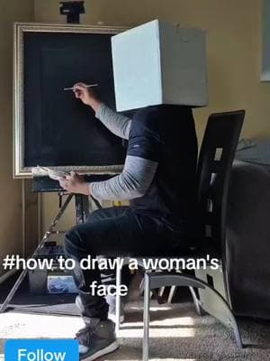 #how to draw a woman's face #artwork_daily 