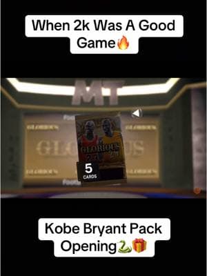 When Life Was AMAZING‼️|#2k #nba2k #gamer #pack #allstar #kobe #gamertiktok #fyp 