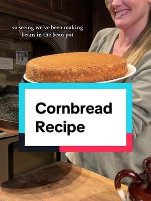 If you’re gonna have beans, you gotta have cornbread!  #cookingfromscratch #countrycooking #cornbread #maescountrycooking #kentucky #mae