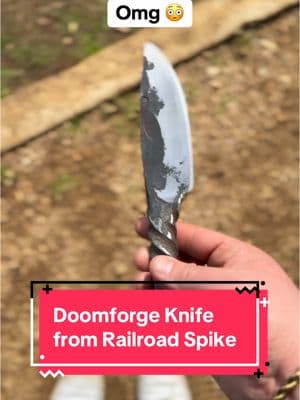 Transformed a railroad spike from the tracks near my wife’s Puget Sound home into a custom knife at DoomForge day at @jesterkingbrew, thanks to the skilled artisans at Hammerson Co. #HandForged #Blacksmithing #KnifeMaking #ForgedInFire #HammersonCo #DoomForge #CustomKnife #PugetSound #RailroadSpike #Bladesmith #Metalwork