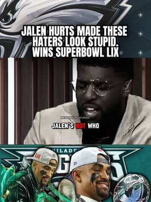 Jalen Hurts Made These Hater Look Stupid & Wins SuperBowl LIX vs Chiefs #philadelphiaeagles #jalenhurts #superbowllix #stephenasmith #emmanuelacho #rexryan #firsttake  #kansascitychiefs #chiefs #chiefsnews #espn #sportscenter #chiefskindom #weaponxeaglesmedia #weaponx #weaponxeaglesedits #nfl #nfledits #edits #editing #philadelphiaeaglesnews #philadelphiaeaglesrumors #eaglesnews #eaglesrumors #gobirds #flyeaglesfly #explore #fyp 