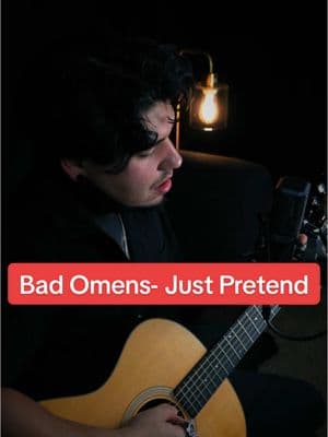 Bad Omens - Just Pretend  Full version out on all Streaming Platforms  #badomens #justpretend #badomenscult #badomensband #noahsebastian #acousticcovers #coversong 