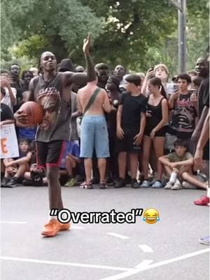 Right back at them😂🔥 (YouTube:K Showtime) #kshowtime  #fyp #foryou #viral #funny #basketball #australia #trashtalker 