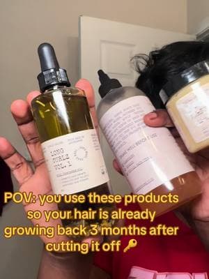 Our products are handmade and intended to grow, nourish, and often the hair promoting healthy hair growth and length retention.  After damaging my hair so bad during summer ‘24 I decided to end the year cutting my hair off and wearing it natural, just into February I am already seeing growth and more fullness in my hair after being consistent with my hair care line 💕🔑  Soon we will be coming out with more hair care products, but for now these are highly recommended to anyone who wants to incorporate more natural/Ayurvedic products into their hair care routine  shop on curlzgalore.com 🛒 #ayurvedichaircare #naturalhair #type4hair #naturalhaircare #blackhairgrowth #straightnatural #hairgrowth #lengthretention #hairgrowthoil #naturalhaircommunity #bigchop #herbalhairbutter 