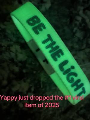 i waited so long for these to be in stock! ❤️😍 #yappy  #yappybracelets  #bibleverseoftheday  #christianbracelets  #glowinthedark #christian #gifts 