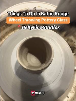 They host some pretty cool classes! What would you make at @BellyFire Studios? :)  📍 257 Lee Dr Unit P Baton Rouge, LA 70808 #maameefuakoomson #BRTok #lifeinlouisiana #thingstodoinbatonrouge #wheelthrowing #potteryclass #batonrougedatenightideas #louisianavlogger #batonrougevlogger 