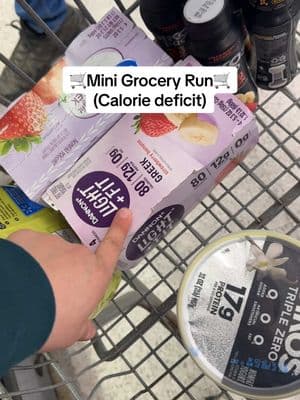 Picked up a few of essentials needed to keep me on track 🛒🫐🍌🍓 #caloriedeficit #lowcalorie #highprotein #whatieatinaday #caloriedeficitgroceryhaul @OIKOS @Dannon Yogurt 