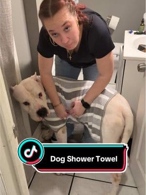 This dog shower towel is so cute and dries them off so fast 🐶😍 ##dogtowel##dogsoftiktok##dogbath##dogshower##pettowel##treasurefinds##spotlightfinds##ttsdelight##giftguide##ttsdelightnow##newyearnewaura##tiktokshopcreatorpicks##tiktokshopjumpstart##mademyyear##ttslevelup##goalcrusher ##tiktokshoprestock ##goalcrusherprizes##tiktokshoploveatfirstfind