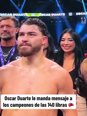 Oscar Duarte le manda mensaje a los campeones de las 140 libras 🥊💥 #boxing #boxeo #box #deportes #sports #news #noticias 