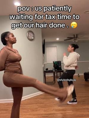 just us ?? 😂😂 #justjokes #relateable #taxtime #taxseason  #taxmoney #imjustagirl ##creatorsearchinsights #hairideas #blackgirls #hairtok 