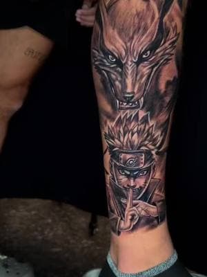 NatutoxKurama! #naruto #narutoshippuden #kurama #rasengan #narutouzumaki #narutoedit #tattooartist #tattoolover 