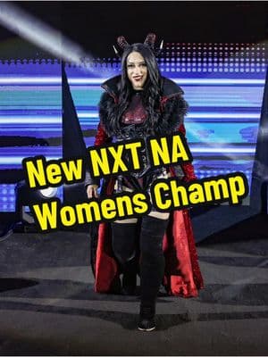 Stephanie Vaquer Crowned New NXT North American Women's Champion #fyp #foryou #foryoupage #WWE #wwenxt #nxtvengeanceday #nikoexxtra #wweraw #wwetiktok #wwesmackdown 