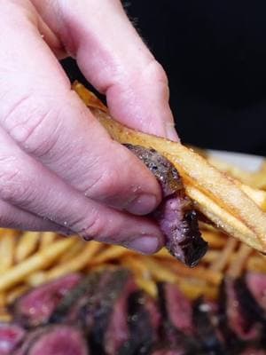 STEAK FRITE(FRENCH FRIES) Phenomenal Valentines Day Dinner  #healthy #steakfrite #steak #fry #frenchfries #fries #frite #denversteak #cuttingboard #simpledish #cooking #ValentinesDay #culinary 