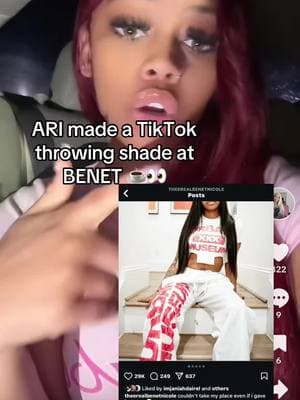 ARI made a TikTok throwing shade at BENET ☕️👀 @Hollywood 🎬❤️ @Ari💞 @Manny Treo @Messymaj  #ari #arielle #ariellelyn #bratz #benet #benetnicole #neisha #famousdebo #debojania #janiameshell #janiahdairel #janiah #janiahsclips #neishaanddebo #deboandneisha #dramaalert  #realtalk #PersonalGrowth #ratedr #ratedrgang #influencer #influencers #influencercity  #ChrisGoneCrazy #FamousOcean #ExTalk #HealingJourney #MentalHealthMatters #RelationshipTalk #MovingOn #Growth #TikTokStories #Vulnerability #nolovelost #compacthouse #thecompacthouse #coupleconent #contentcreator #contentcreatortips #contentideas #contenthouse #podcastclips #podcasts #podcastclip #podcastshow #podcastlife #podcaster #podcastersoftiktok #twitch #twitchstreamer #twitchclips #twitchmoments #twitchtv #twitchtvstreamer #famousoceann #ocean #ch #chrisgonecrazygang #chrisgonecrazyandocean #eli #eliunique #eliunique😊 #eisha #eishagang #nia #niaandchris #chrisgonecrazyedits #chrisgonecrazyandnia #nialove #fyp #fypシ #fyppppppppppppppppppppppp #viralvideo #viraltiktok #viralmoments #clips #clipsdetwitch #clipped #trending #foryoupageofficiall #foryoupage❤️❤️ #foryoupagee #foryoupageofficial #explorepage #explorepage✨ #repost #share #10k #messymajshow #messymaj #live #messymajlives #amp #eli #ida #eliunique #idaandeli #famousdebo #messymaj 