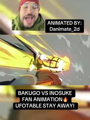 FAN ANIMATOR SPAZZED ON ANIMATING BAKUGO VS INOSUKE 🔥🔥 BONES STUDIO SIGN THIS MAN!  #fananimation #bakugo #inosuke #demonslayer #myheroacademia 