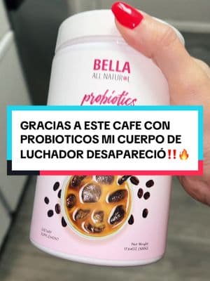 Gracias a este café pude lograr mis metas! #bellaallnatural #cafebellaalnatural #cafeprobioticos #cafeconprobioticos #womenshealth #womenswellness #icedcoffee #probiotics #flashsale 