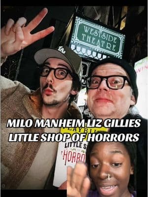 IM SO EXCITED FOR BOTH MILO AND LIZ OMGGG YAYYY🤩❤️‍🔥 #littleshopofhorrors#littleshop#littleshopofhorrorsmusical#milomanheim#lizgillies#seymour#audrey#newyork#nyc#newyorkcity  