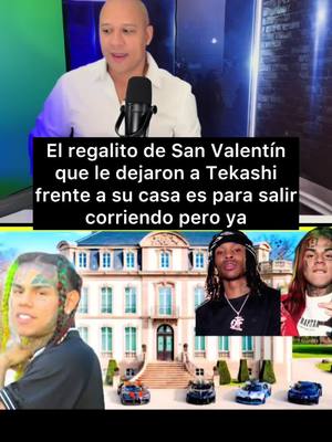 El regalito de San Valentín que le dejaron al urbano Tekashi frente a su casa es para salir corriendo pero ya, que bueno que Yailin la Más Viral salió de ahí. #kingvan #tekashi69  #yailinlamasviral  #musicaurbana  #miamiflorida 