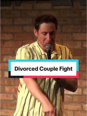 Lady and her ex get in a fight #couple #divorce #heckler #white #standupcomedy 