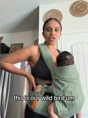 Mom life hack?? #firsttimemom #MomsofTikTok #mom #newmom #postpartum #4thtrimester #wildbirdcarrier 