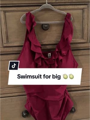 The rouching on the tummy area is so flattering too! #plussizefriendly #plussizeswimwear #plussizeswimsuit #swimsuitforlargechest #swimsuithaul #tiktokshopmademebuyit #seasonalgems #tiktokshopcreatorpicks 