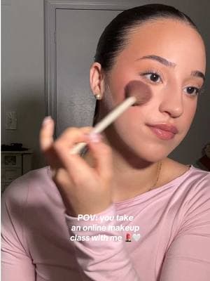 My client @alexa took an online makeup class all the way from New Jersey!! She wanted to learn my techniques for a perfect long lasting base routine. Plus she is looking into getting into the industry as an artist, so I shared my tips and tricks as well! This was so so much fun!! My insta is in my bio if you’re interested in booking! 💄🤍 #makeup #makeuptutorial #makeupclass #onlinemakeupclass #makeupcourse #baseroutine #bridalmakeup #bridalmakeupartist 