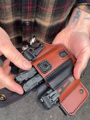 What are you waiting for? Have your gear securely at your side for whatever job lies ahead  🇺🇸 crafted in Oregon, USA! #handmade #pnw #SmallBusiness   Shop the handmade gear at www.taleofknives.com Everyday carry tool belt organizers for multitools, flashlights and more! #toolsofthetrade #shopsmall #belts #boots #multitool #pen #flashlights #olight #prime #ttshop #knipex #pliers #tradesman #maintenance  #smallbusinesscheck #locallymade