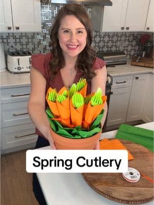 Add a fun and festive touch to your table with this adorable DIY Carrot Cutlery! 🥕✨ Perfect for Easter brunch, spring parties, or any seasonal gathering. It’s an easy way to elevate your tablescape with a pop of color. Watch to see how you can make your own! Easily shop this video on the LTK app! Just search for YWM_Family, and make sure to follow us there too for exclusive in-app content! 🧡  #DIY #SpringDecor #EasterTablescape #EasterBrunch #SpringParties #Easter2025 #EasterDIY