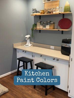 Replying to @Kristen 🎨 Here are the colors we used in our kitchen. Thanks for asking!  #KitchenDesignIdeas #KitchenRemodeling #KitchenDecor @sherwinwilliams @DZ Innovation 