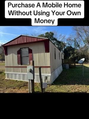 PURCHASE A MOBILE HOME W/O USING YOUR OWN MONEY 💰  ___________________________ This method is similar to wholesaling but a lot easier bc you don’t have to worry about securing and assigning contracts and all that extra stuff . __________________________ Mentorship & Coaching is available…DM me to sign up and learn from the best 😊 #mobilehomeinvestor #mobilehomeinvesting #mobilehomepark #mobilehomerehab #handymanspecial #fixandflip #webuymobilehomes #askmehow #mobilehomebae #streetwiseinvestors @Devon Tate 