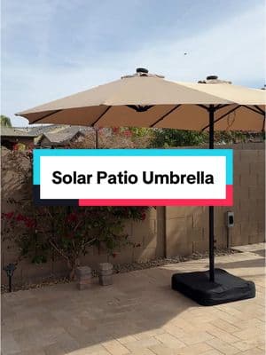 By far the cheapest price I’ve seen!! #patioumbrella #patiofurniture #patiomakeover #springmusthaves #tiktokshopmademebuyit #seasonalgems #tiktokshopcreatorpicks 