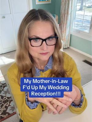 Ugh! Another mother and father-in-law who suck! #inlawsfromhell #inlawproblems #bride #weddingreception #dearsnarky 