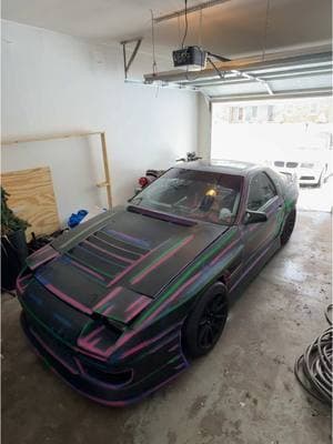 just decals and done. cant wait to see if the special effect works 🫣 #fypシ #foryoupage #indiana #camaro #quietclub #rx7 #mazda #mazdarx7 #rotary #jdm #jdmcarsoftiktok #quiet 