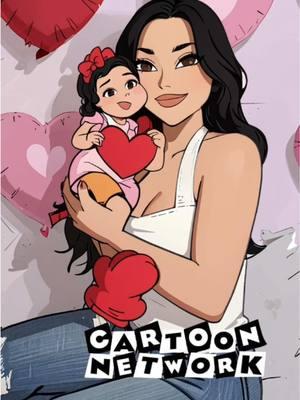 her first valentines 🤍🫶🏼✨💕#cartoonnetwork #AIphoto #capcut #babytiktok #ValentinesDay #myforever #fyoupage #fy #fyp 😍