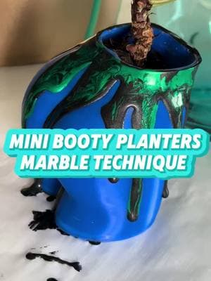 Available on our website www.sparccreations.com #miniverse #miniversemakeitmini #minicustoms #bootyplanters #3dprint #plantpot 