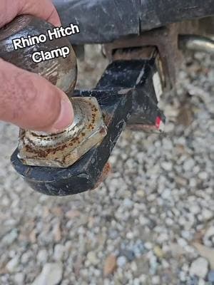 Cinch Clamp for Receiver Hitch @Rhino USA #towing #towingtiktok #utilitytrailer #cargotrailer #bassboat #automotive #rhinousa #goalcrusher #tiktokshopspringglowup 