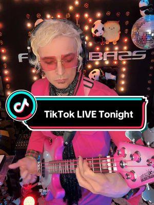 Tonight on #TikTokLive 🎧 #bassistsoftiktok #tiktokbassist #bassplayersoftiktok #bassguitar #bassplayer #bassguitarist #tiktoklive_us @tiktoklive_us @TikTok LIVE 