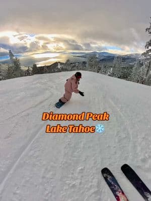 Who are you doing this with? ⬇️🏂⛷️ @JohnnySkis  #snowboard #snowboarding #tahoe #diamondpeak #tahoesnow #skiing #snowtok 