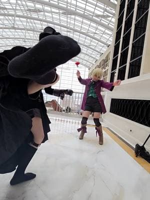 some bloopers from Katsu!~~ Alois - @LukiDokii  . . . . . #cosplay #cosplayer #alois #aloiscosplay #aloistrancycosplay #aloistrancy #ciel #cielcosplay #cielphantomhive #cielphantomhivecosplay #bloopers #bts #blackbutler #blackbutlercosplay #kuroshitsuji #kuroshitsujicosplay #katsucon #katsucon2025 