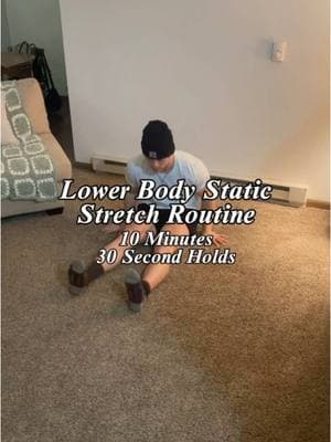 10 Minute Lower Body Static Stretch Routine • #fitness #gym #motivation #gymmotivation #fitnessmotivation #powerlifting #bodybuilding #powerbuilding #athlete #getbetter #getbettertoday #discipline #success #mentality #squat #bench #deadlift #sbd #usapl #wintheday #stretch #stretching