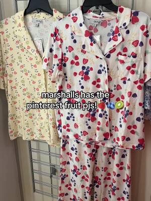 #marshallsfinds #tryonhaul #springfashion #cutepjs #matchingpjset #pajamas #fruitpajamas @Marshalls 