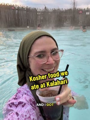 All the Kosher food my Orthodox Jewish family ate while visiting Kalahari. #kosher #food #jewish #kalahari #vacation #family